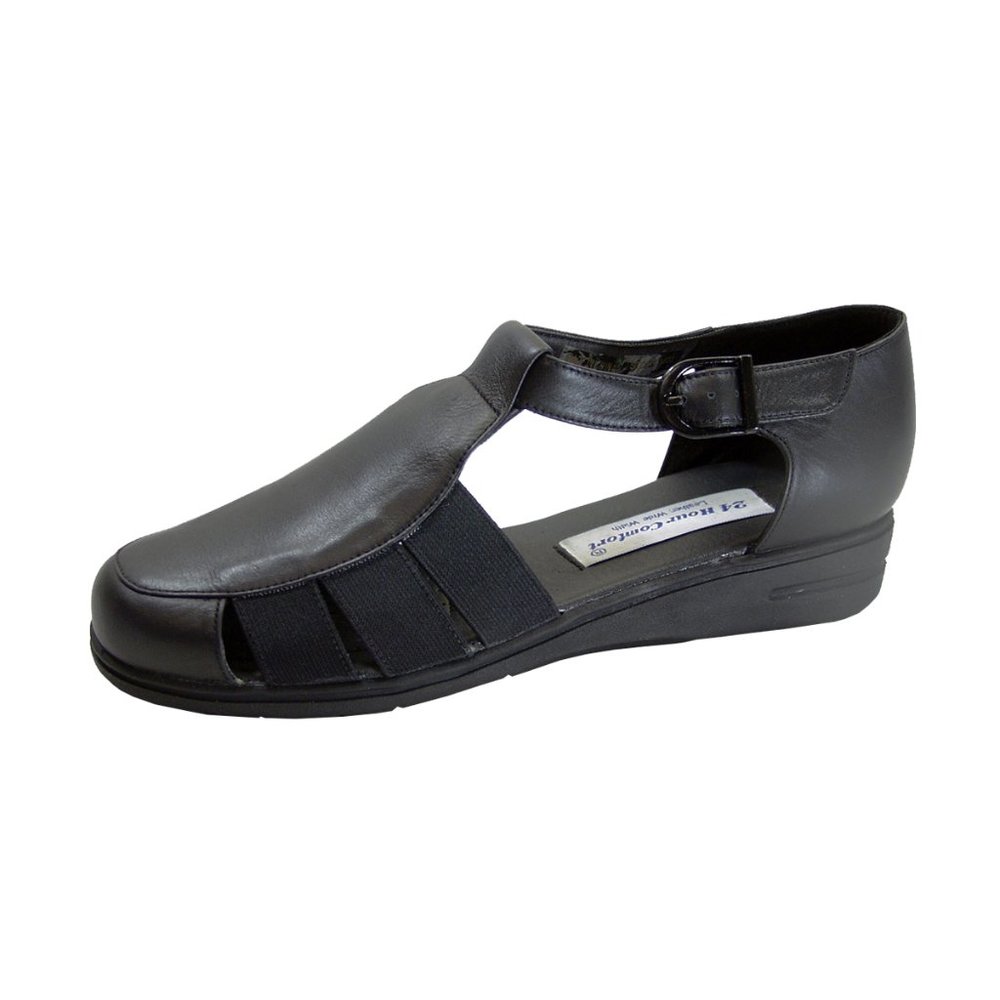 👟 24 HOUR COMFORT Nala Wide Width Leather Shoes👟